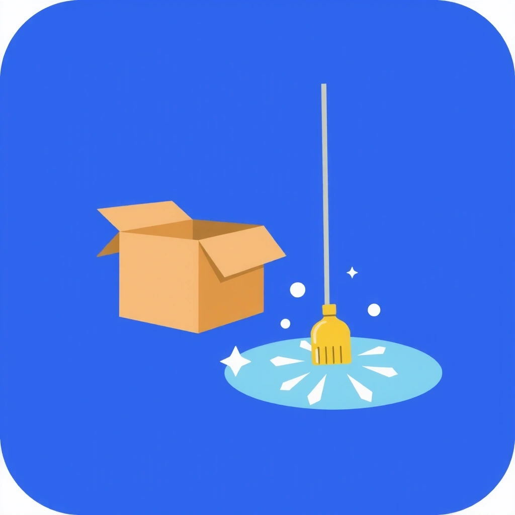 Move In/Out Cleaning Icon