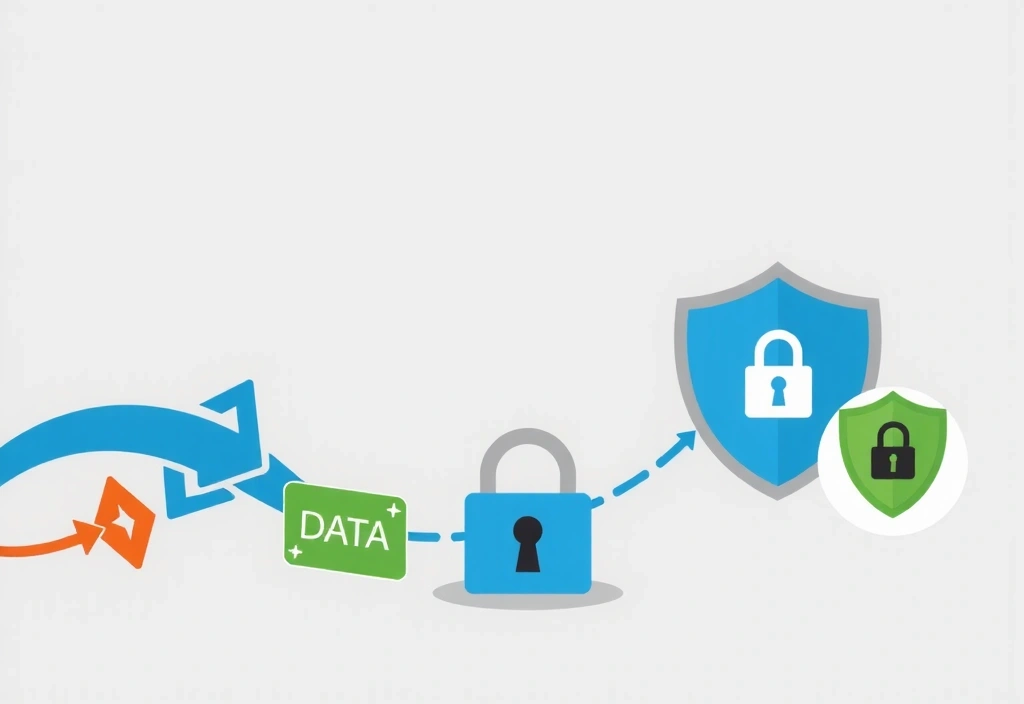Illustration of data privacy and security