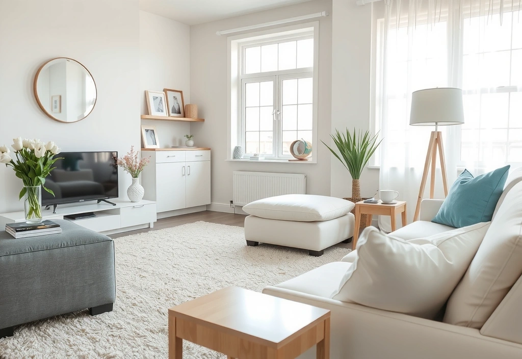 Cozy, clean home interior